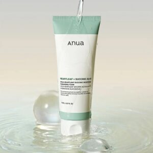 Anua Heartleaf Succinic Moisture Cleansing Foam