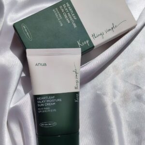 Anua Heartleaf Silky Moisture Sun Cream (SPF 50+ PA++++)