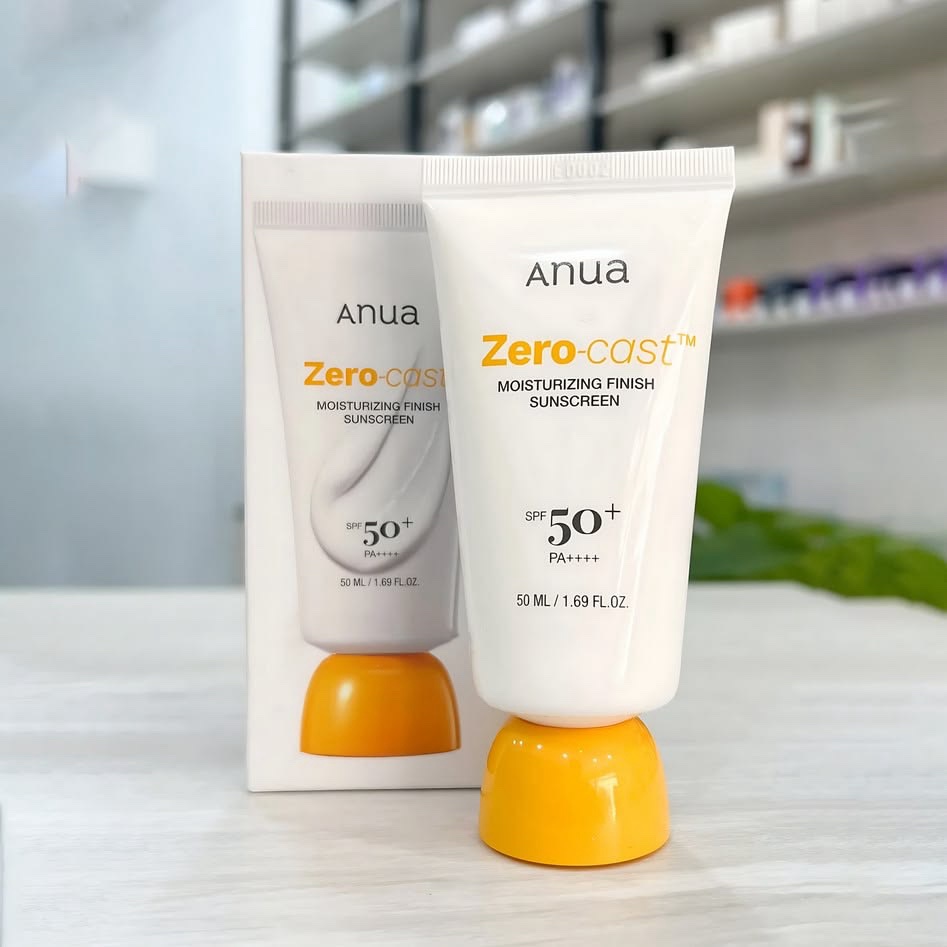 Anua Zero-Cast Moisturizing Finish Sunscreen (SPF 50) – Image 3